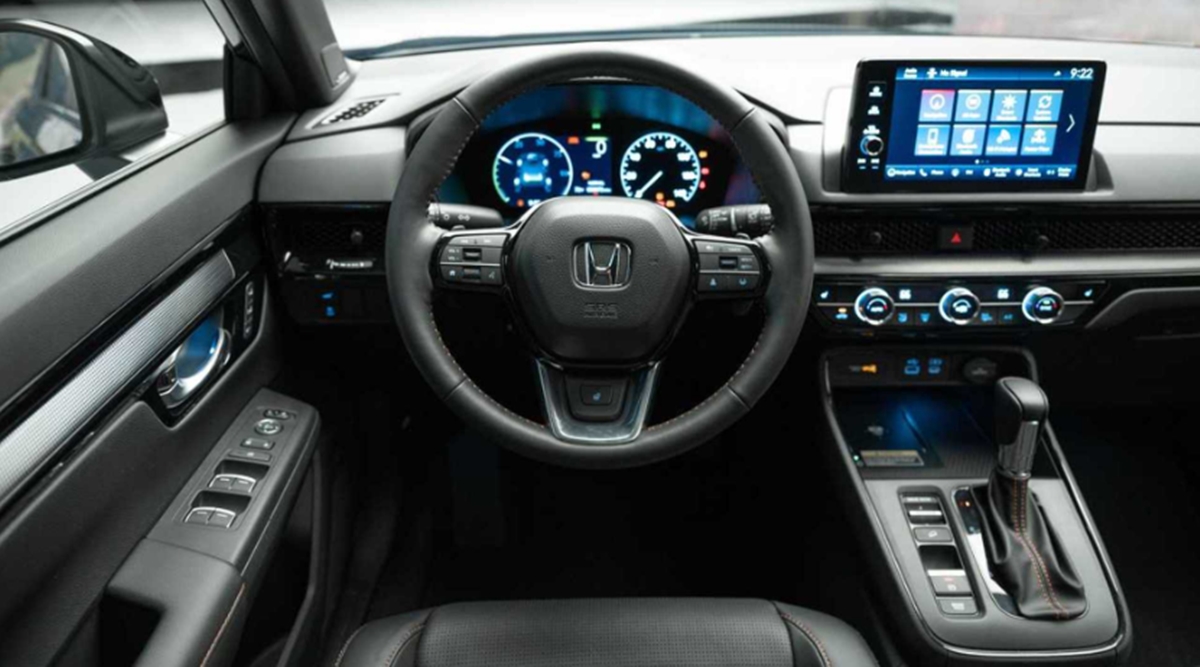 O painel do novo CR-V terá características dos melhores sedãs da Honda
