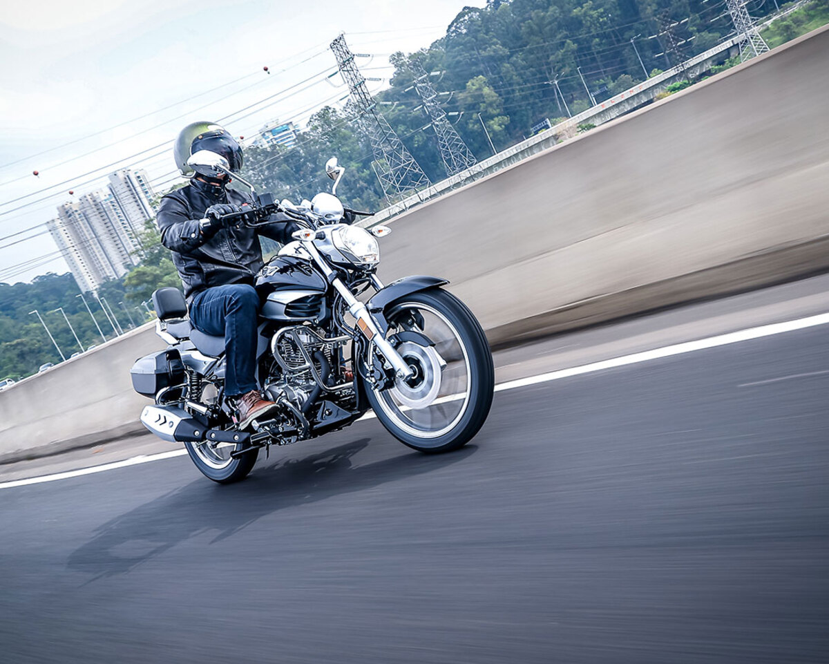 motos custom mais baratas Haojue Master Ride