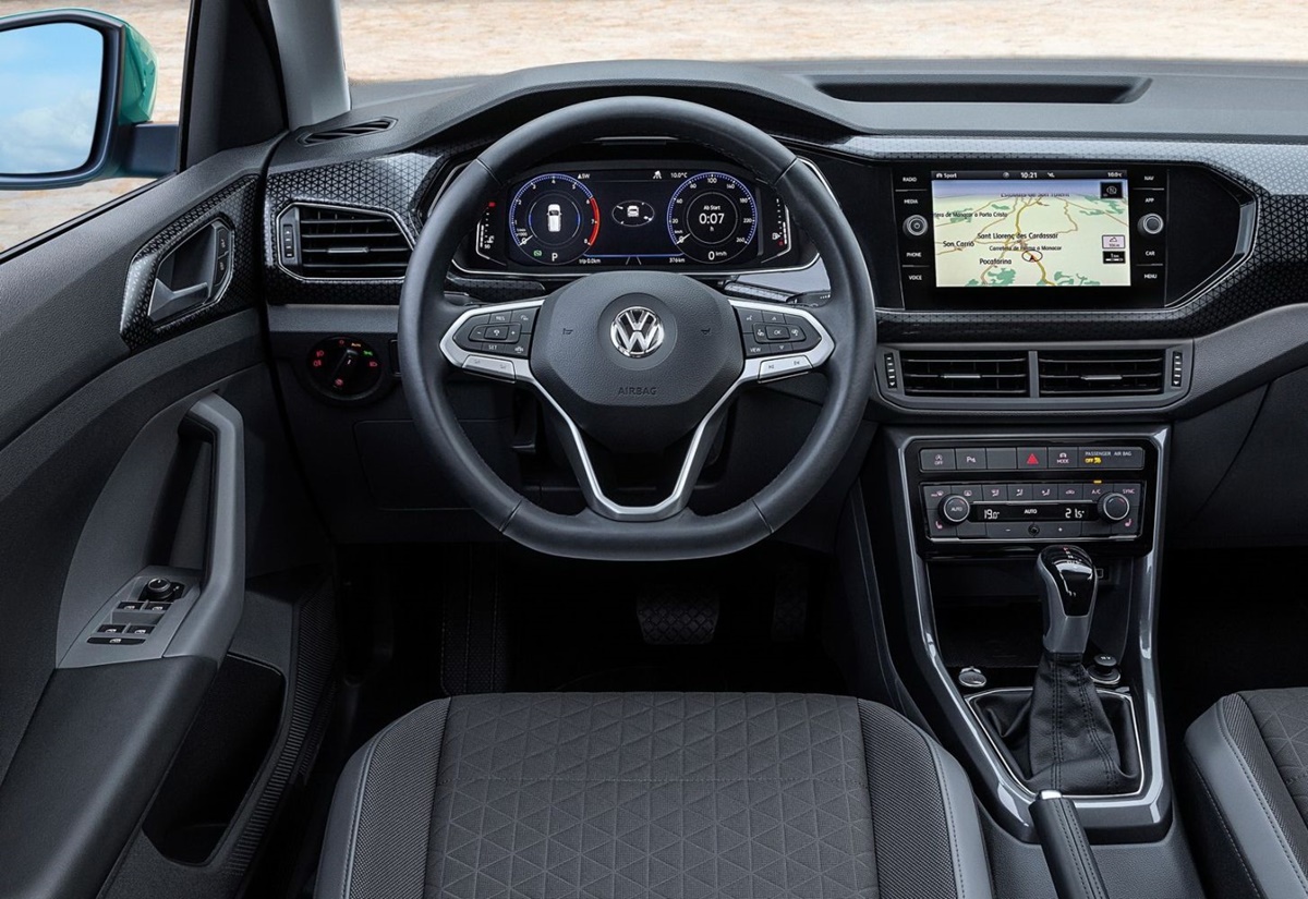 interior T-Cross da Volkswagen