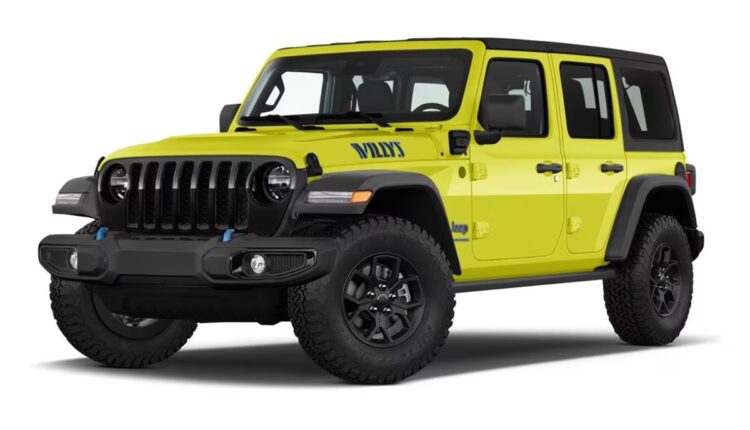 Jeep Wrangler 2025 amarelo