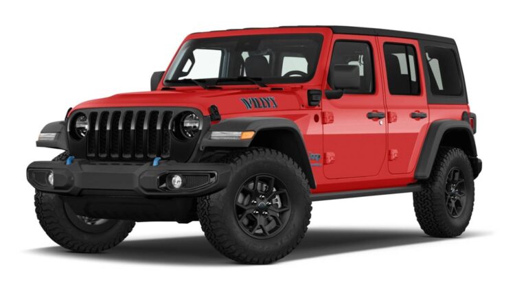 Jeep Wrangler 2025 vermelho