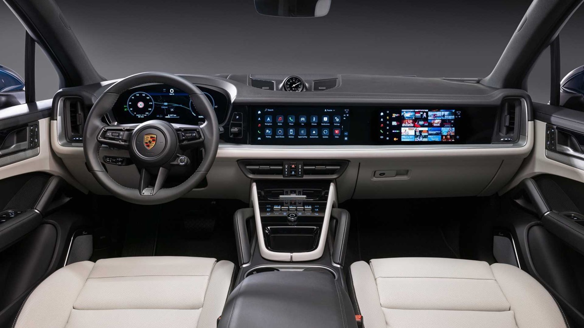 Porsche Cayenne 2025 interior