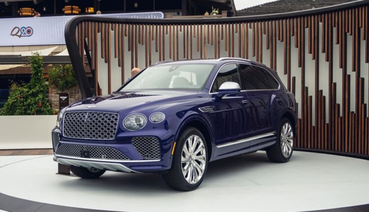 Quanto custa o Bentley bentayga