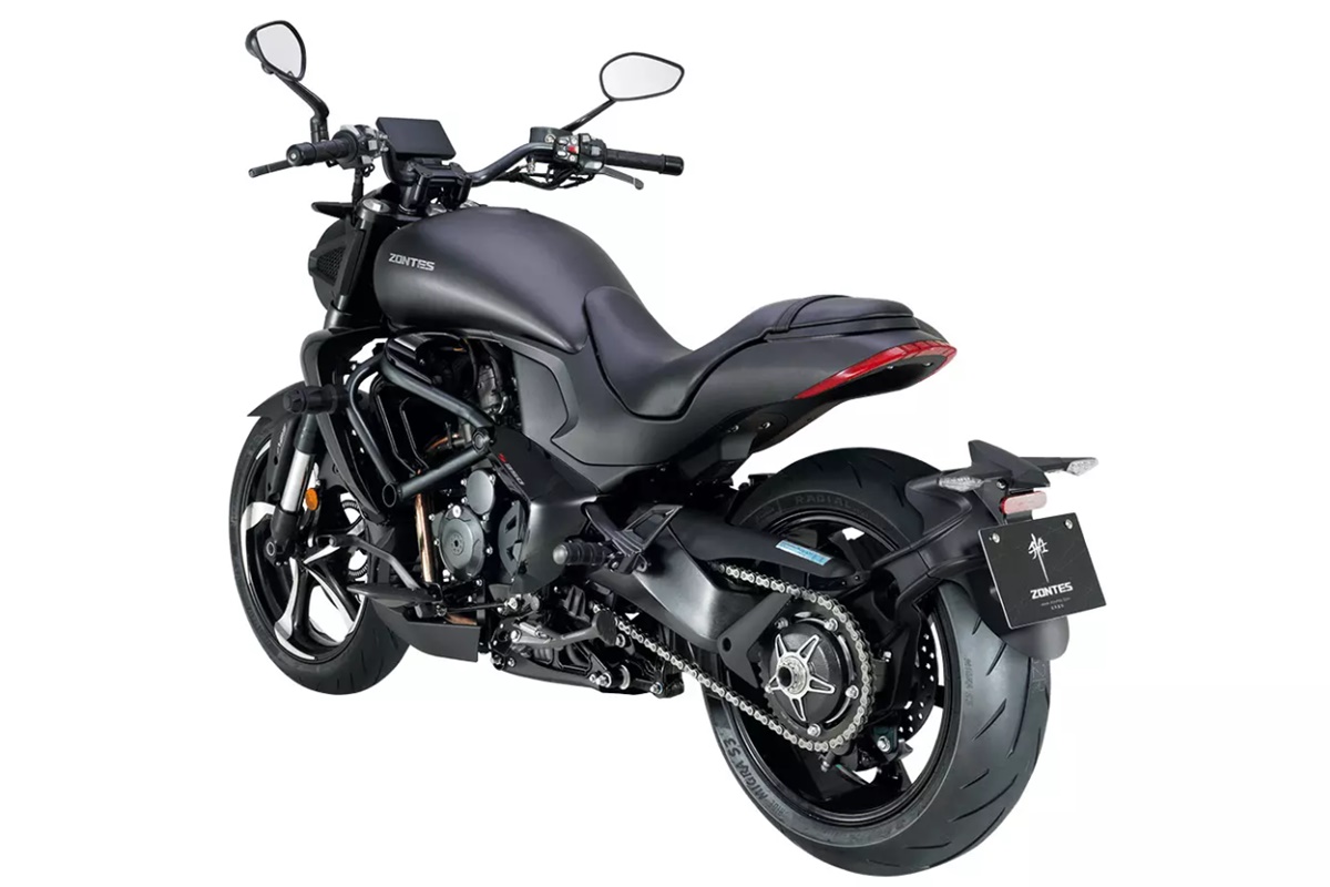 Zontes S350: Muscle Custom de 350cc com Design de Harley e Tecnologia ...