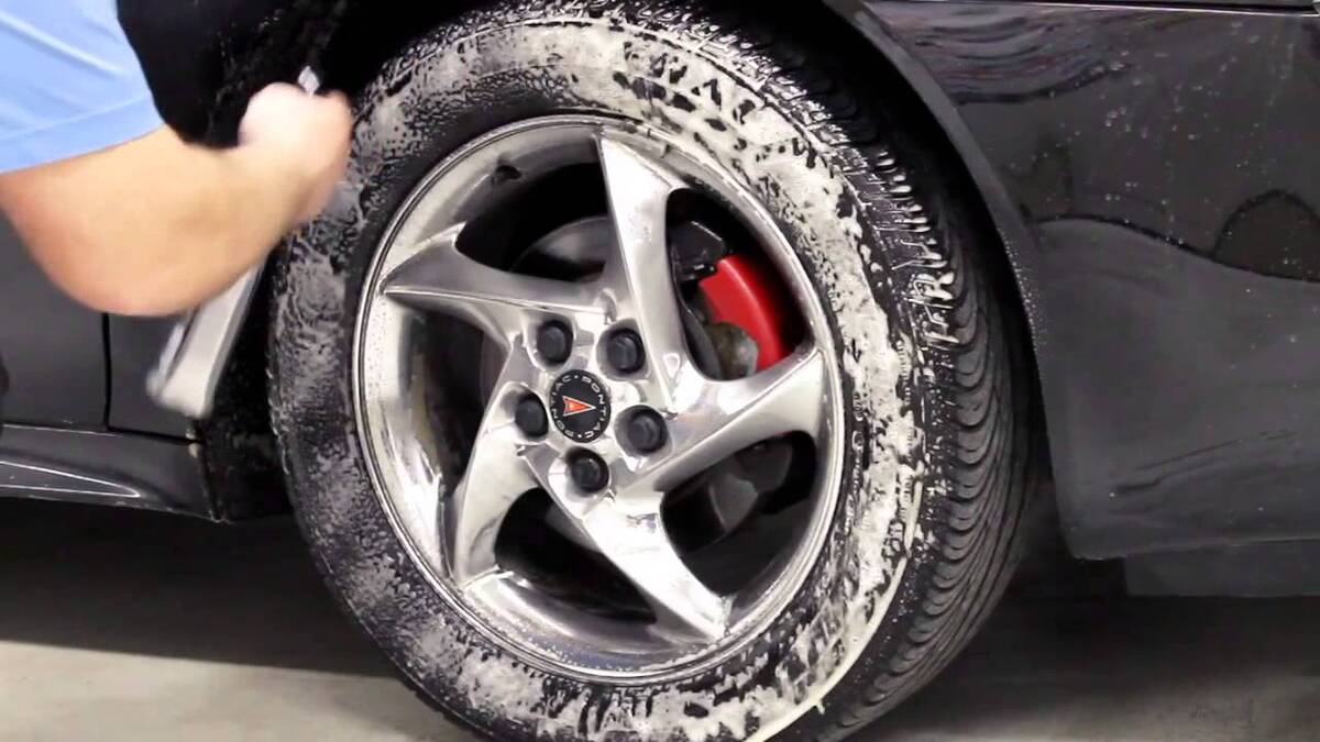 limpeza pneus