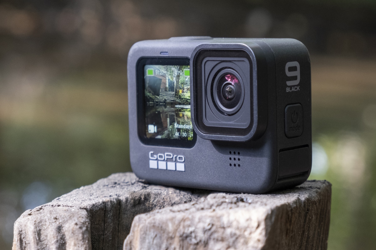 Melhores Câmeras para Capacete - Câmera GoPro HERO8 Black à Prova D’água 12MP 4K Wi-Fi – Preto