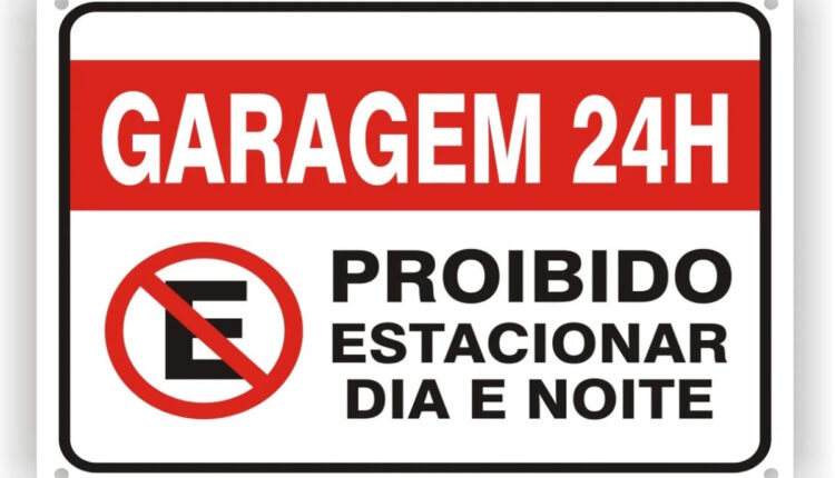 proibido estacionar