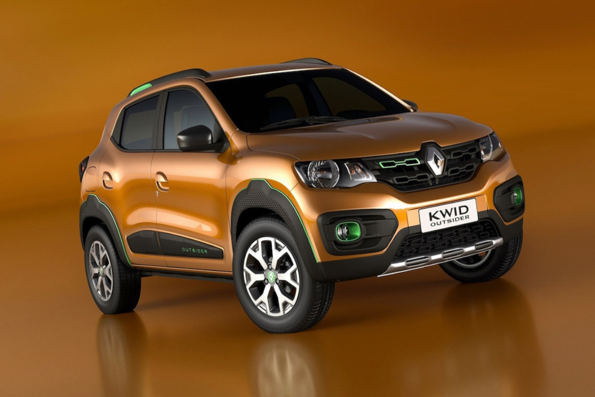 melhores carros para Uber - Renault Kwid Outsider