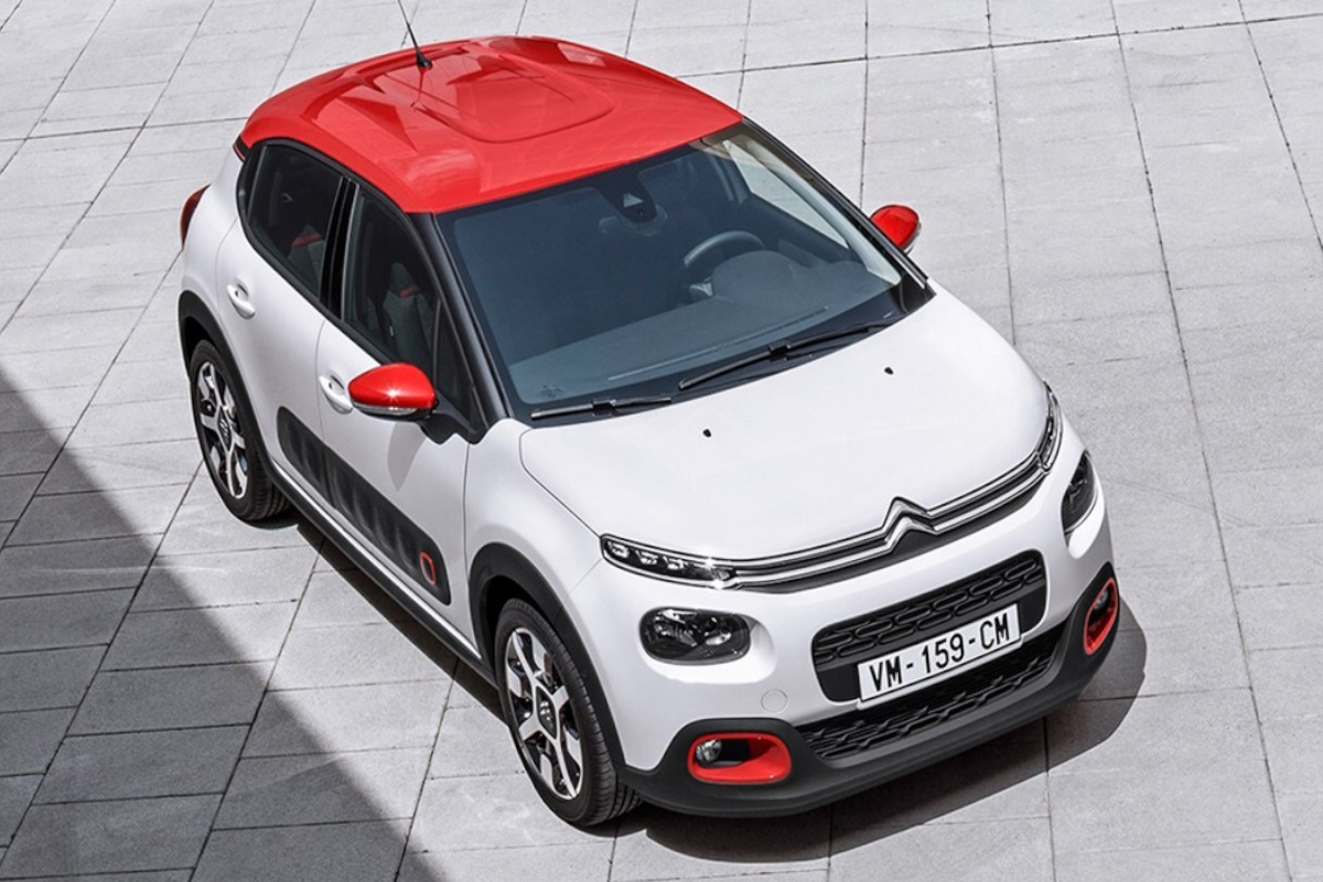 menor custo de manutenção - Citroën C3