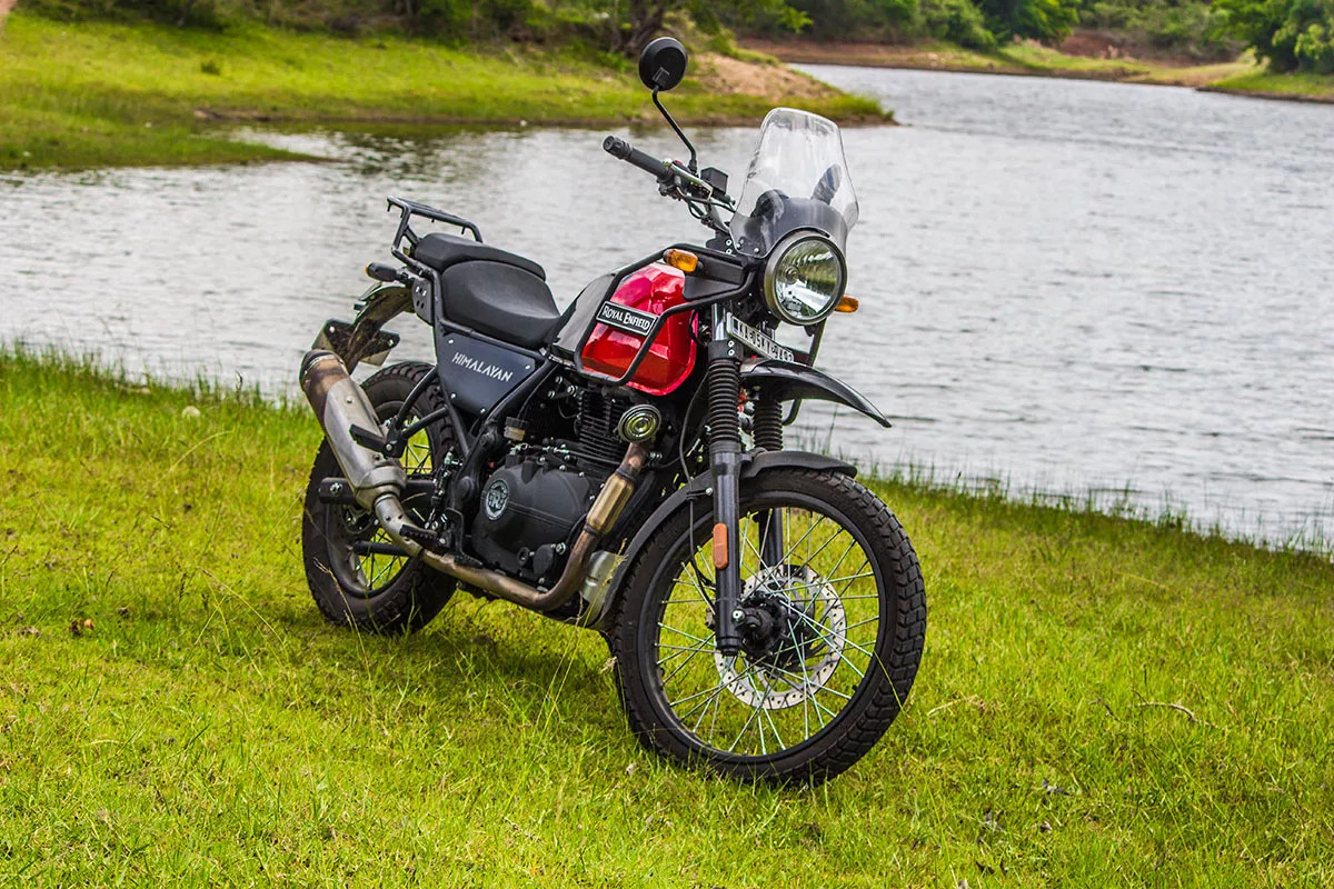 motos com gps - Royal Enfield Himalayan