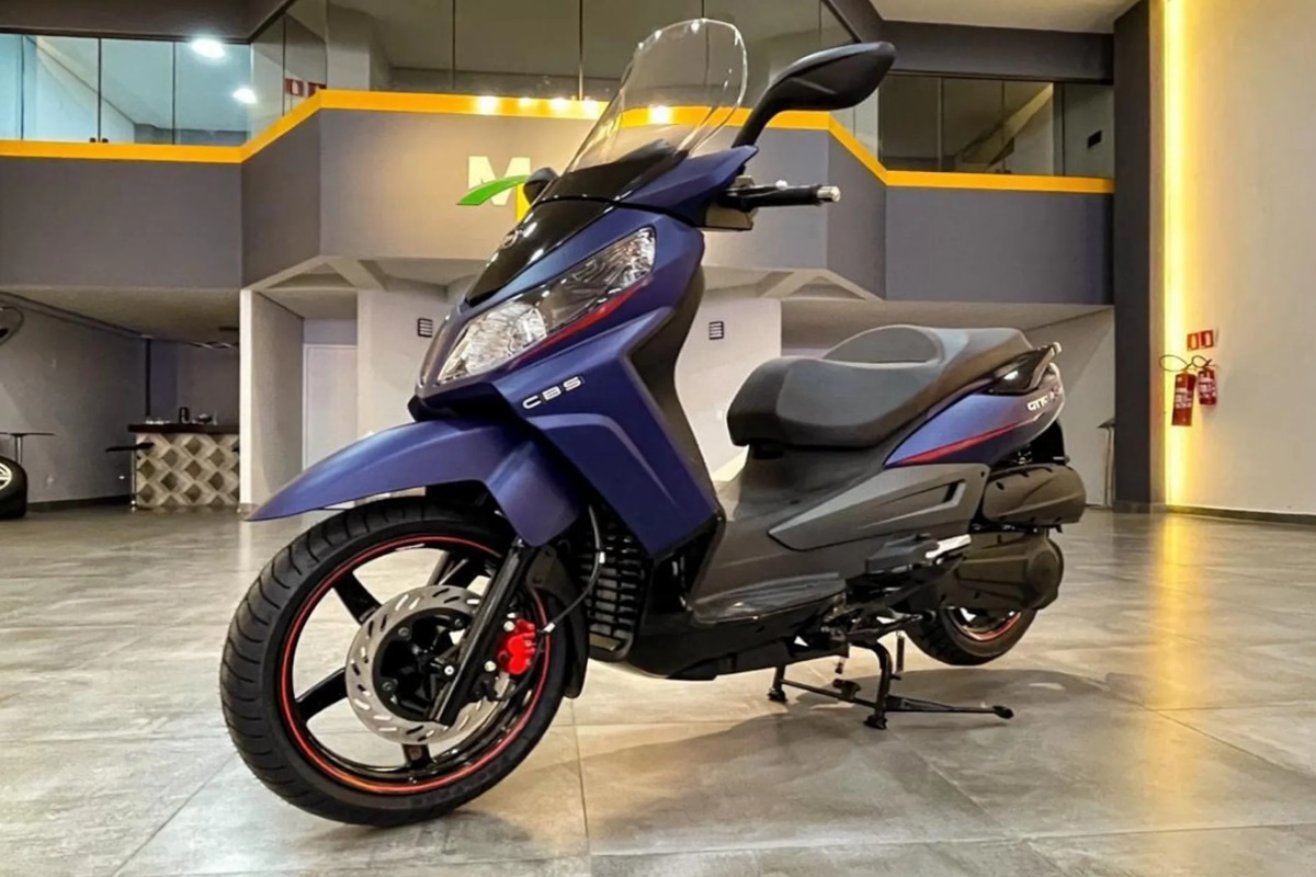 motos econômicas - Dafra Citycom S 300i