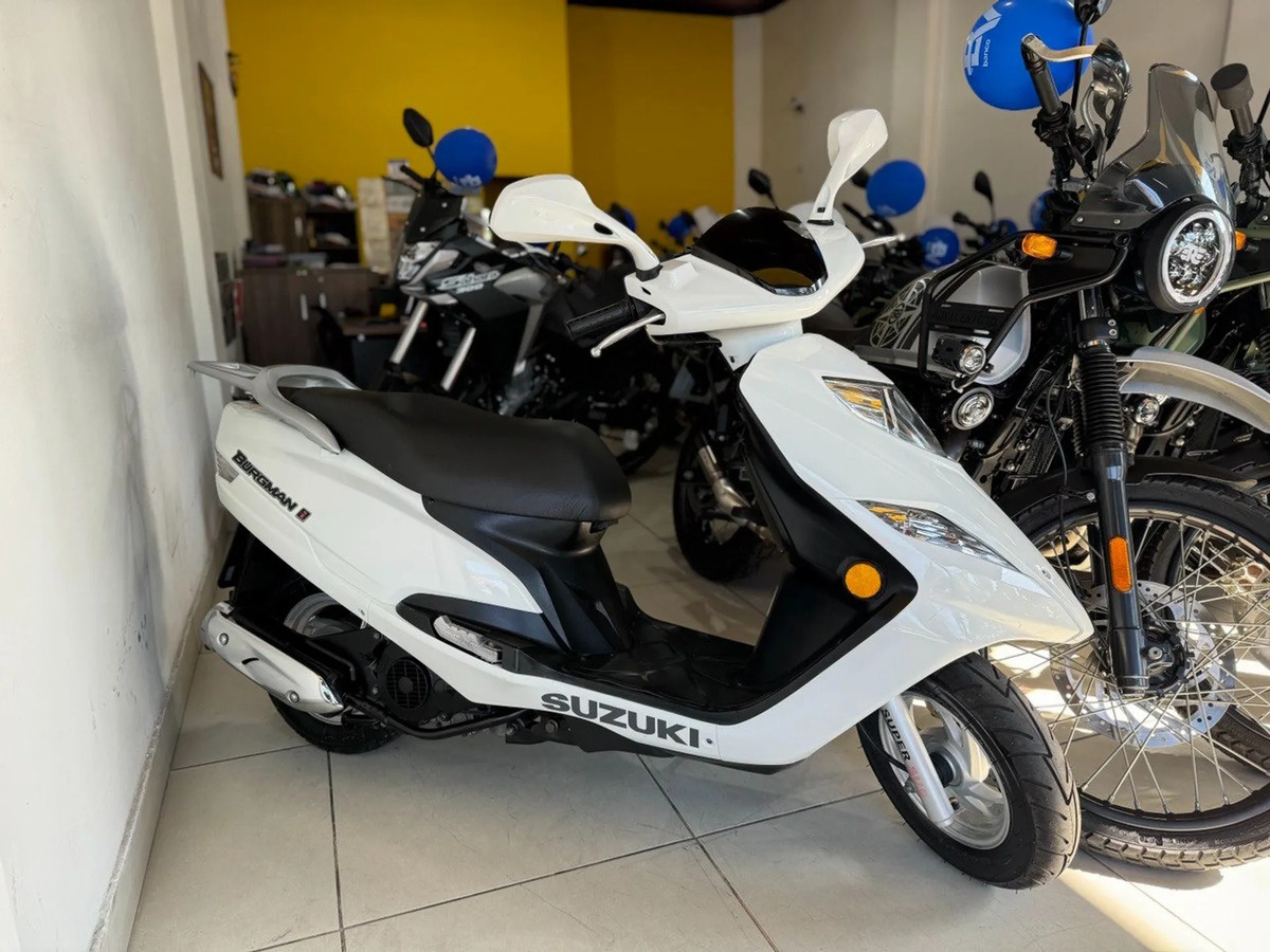 motos econômicas - Suzuki Burgman 125i