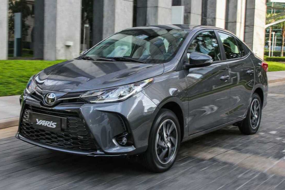 carros automáticos - Toyota Yaris Sedã XL CVT