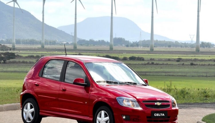 carros fáceis de roubar - Chevrolet Celta