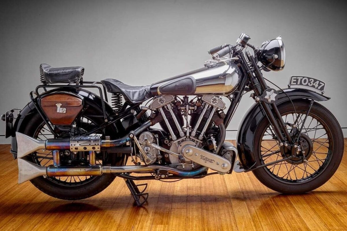 motos mais caras - 1939 Brough Superior SS100