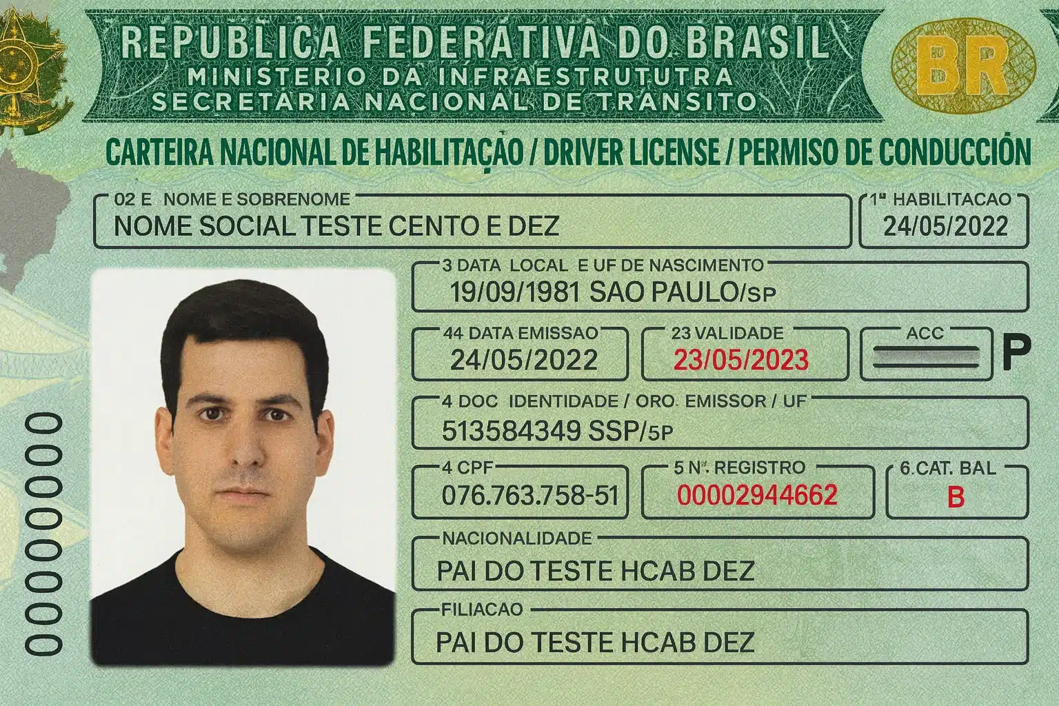 cnh grátis